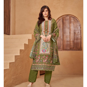 Festive Designer Women’s Kurta Pant Dupatta Suit mahezon