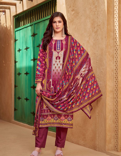 Load image into Gallery viewer, Festive Designer Women’s Kurta Pant Dupatta Suit mahezon
