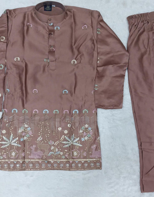 Load image into Gallery viewer, Festive Ethnic Traditional Indian Kids Boy Indian Kurta Pajama Set mahezon
