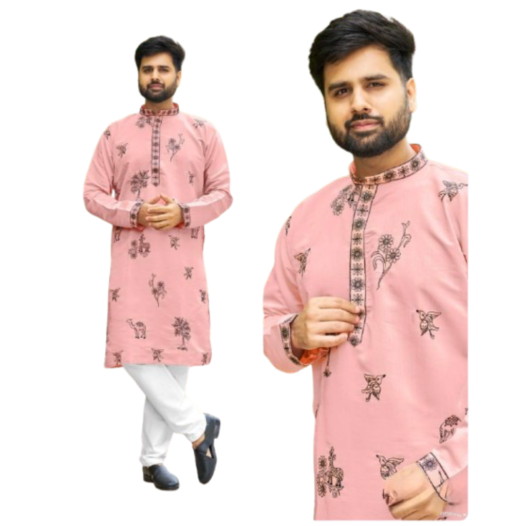 Festive Indian Premium Men Kurta Pajama Set mahezon