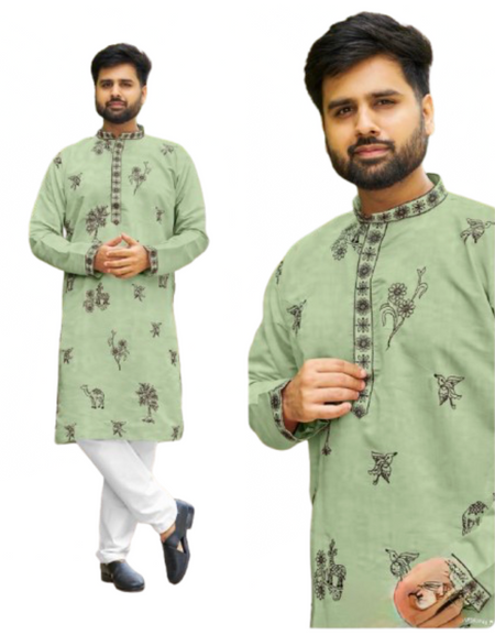 Festive Indian Premium Men Kurta Pajama Set mahezon
