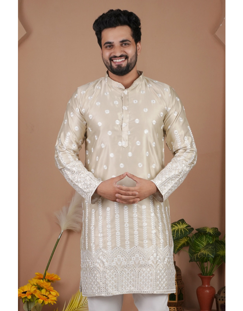 Load image into Gallery viewer, Festive Indian Stylish Men’s Kurta Pajama Set mahezon
