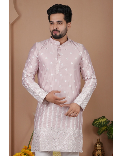 Load image into Gallery viewer, Festive Indian Stylish Men’s Kurta Pajama Set mahezon
