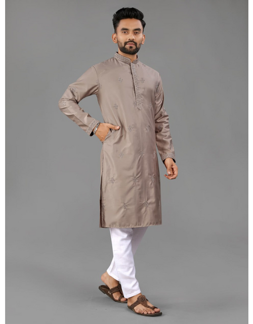 Load image into Gallery viewer, Indian Traditional Designer Cotton Men Kurta Pajama mahezon
