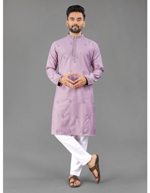 Load image into Gallery viewer, Indian Traditional Designer Cotton Men Kurta Pajama mahezon
