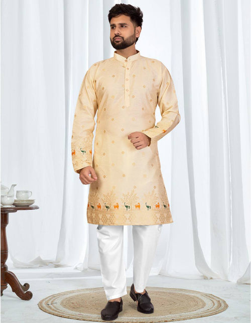 Load image into Gallery viewer, Festive Indian Traditional Father and Son Same Matching Kurta Pajama Set mahezon
