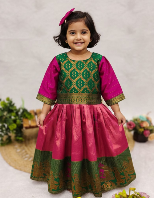 Load image into Gallery viewer, Festive Kids Girls Gowns
