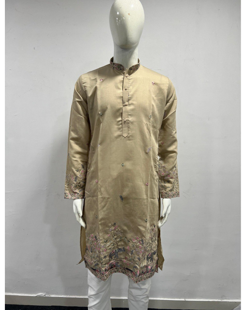 Load image into Gallery viewer, Festive Men’s Cotton Traditional Kurta Pyjama Set mahezon
