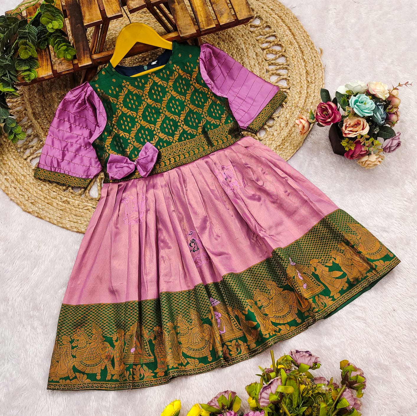 Festive Kids Girls Gowns