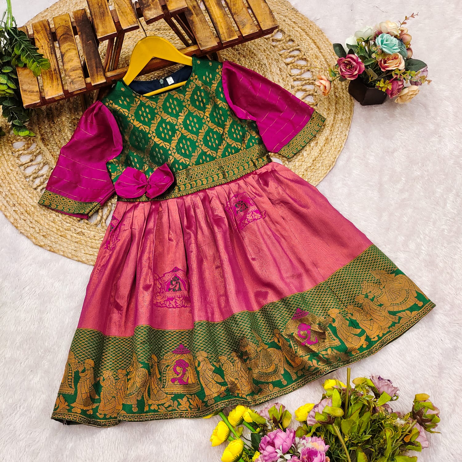 Festive Kids Girls Gowns