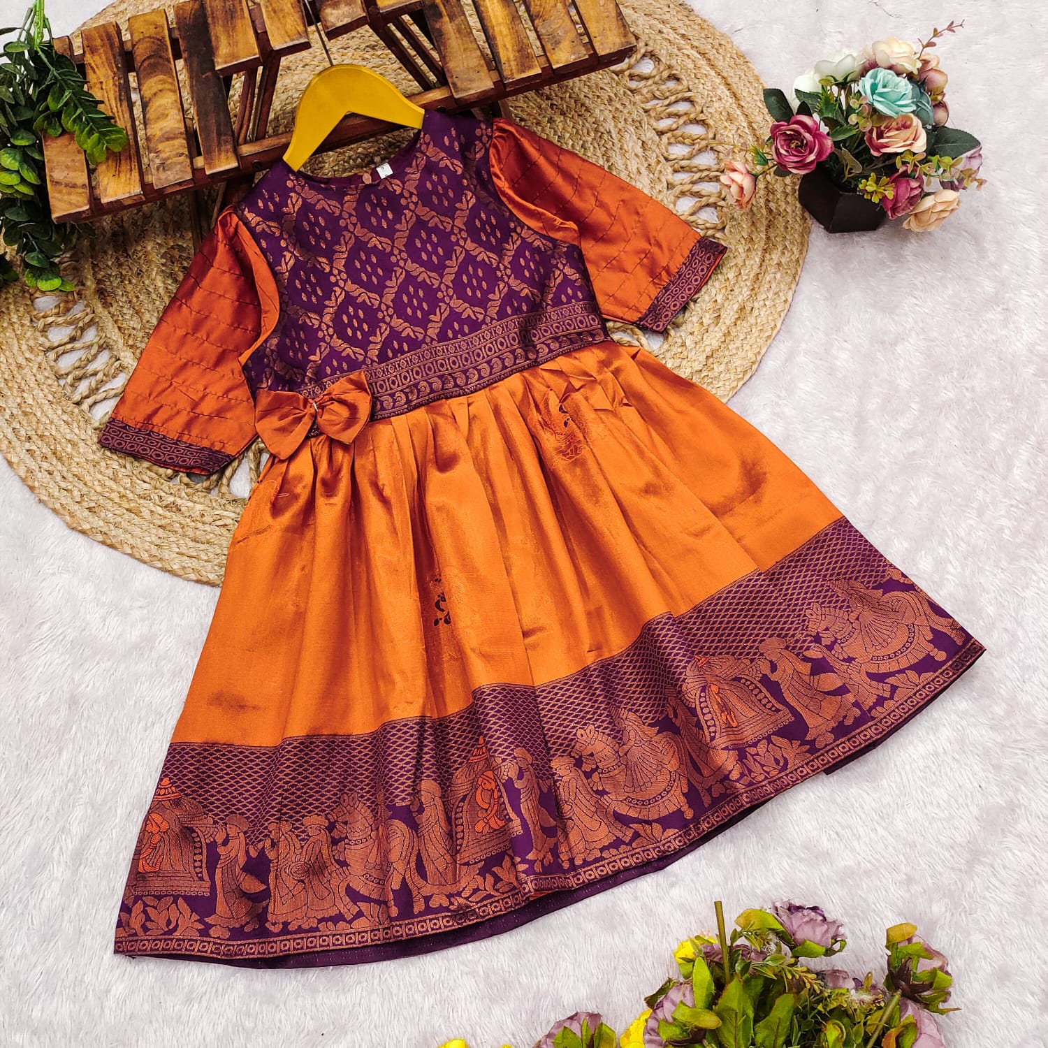 Festive Kids Girls Gowns