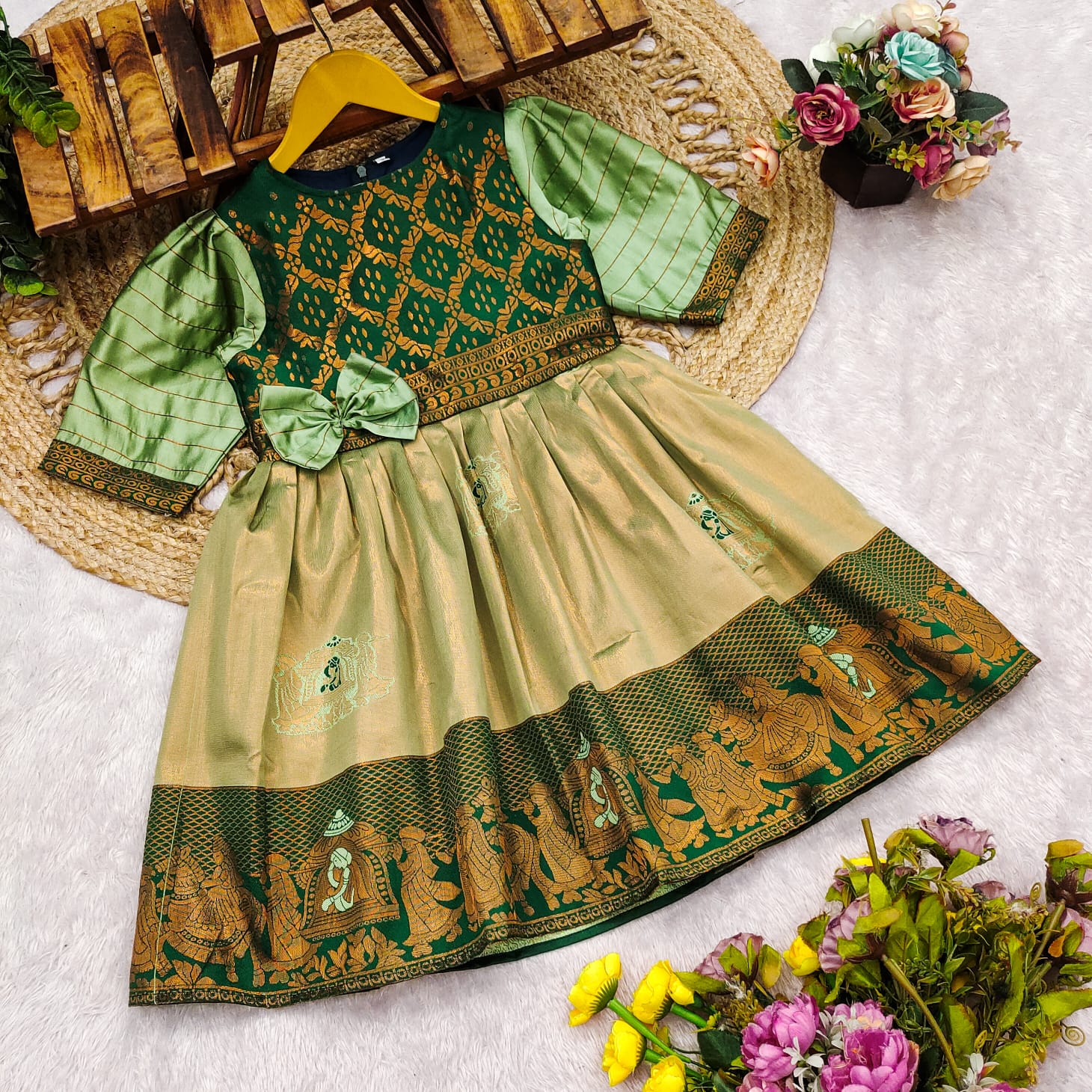 Festive Kids Girls Gowns