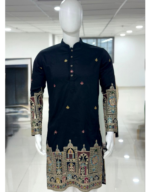 Load image into Gallery viewer, Festive Premium Stylish Men’s Kurta Pajama Set mahezon
