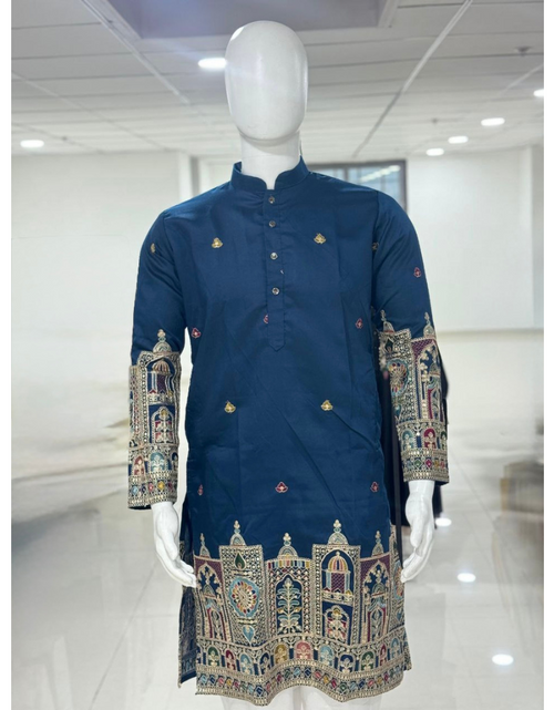 Load image into Gallery viewer, Festive Premium Stylish Men’s Kurta Pajama Set mahezon
