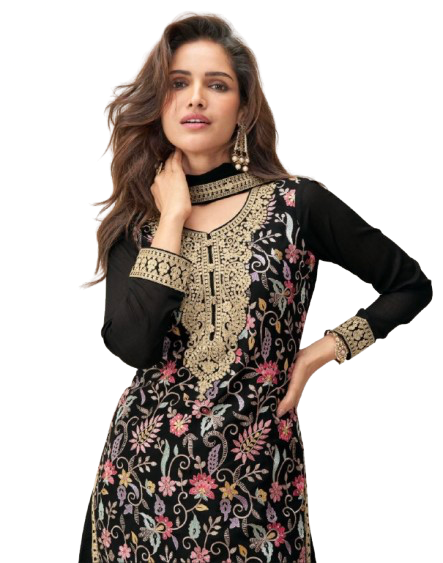 Festive Premium Women’s Top Palazzo Dupatta Set mahezon