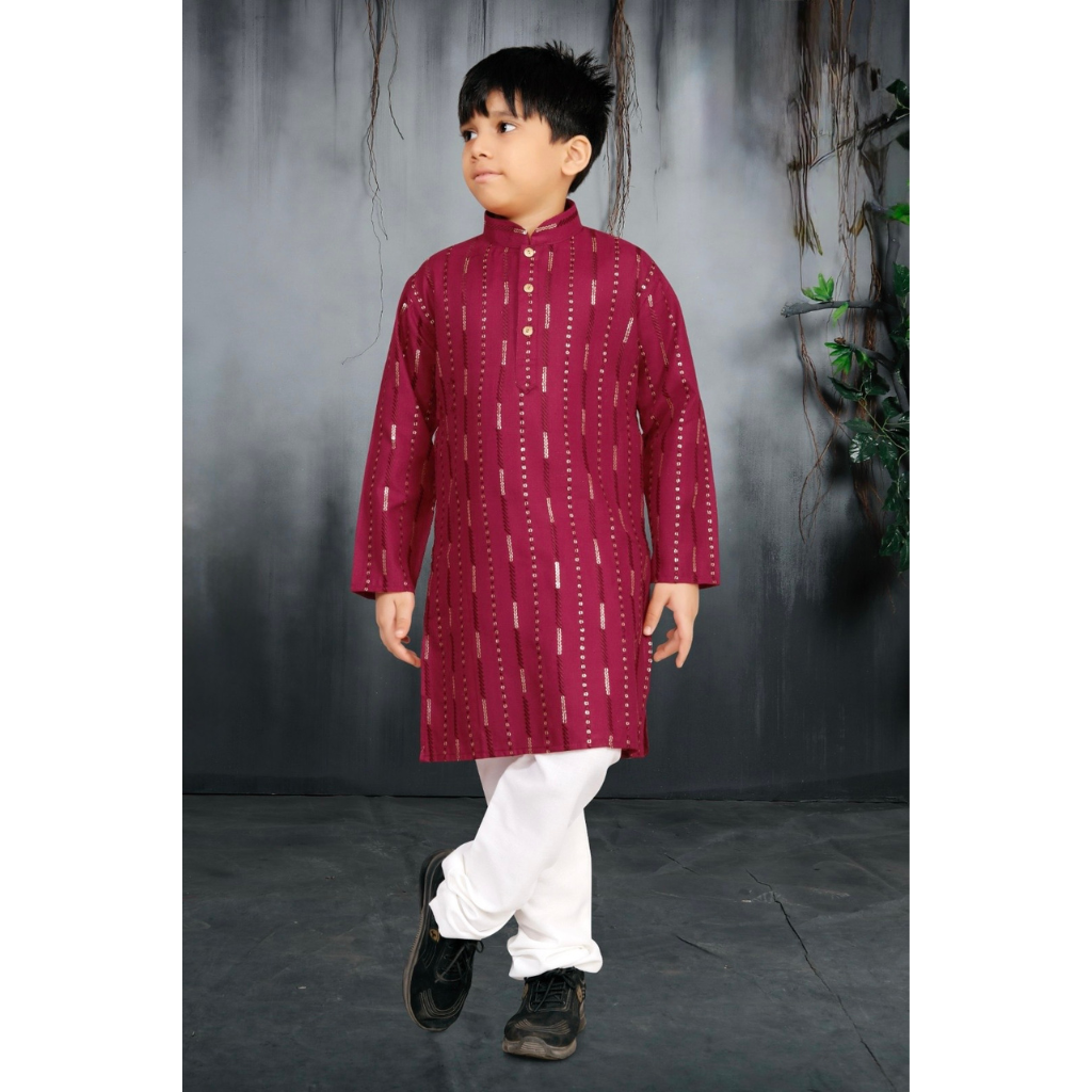 Festive Kids Boy Indian Kurta Pajama mahezon
