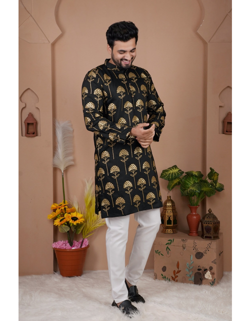 Load image into Gallery viewer, Festive Stylish Men’s Kurta Pajama Set mahezon
