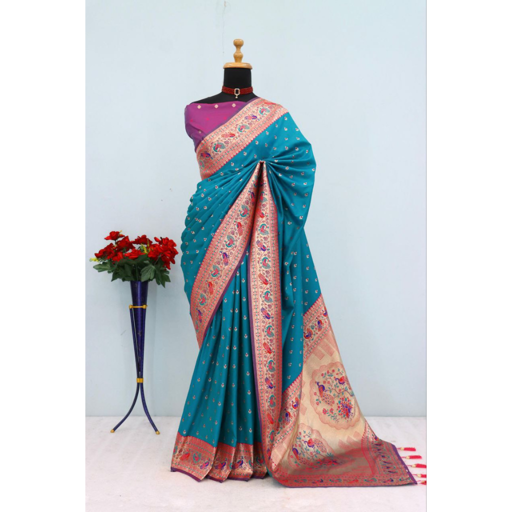 Festive Women’s Paithani Saree mahezon