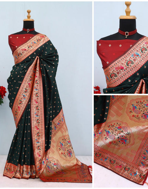 Load image into Gallery viewer, Festive Women’s Paithani Saree mahezon
