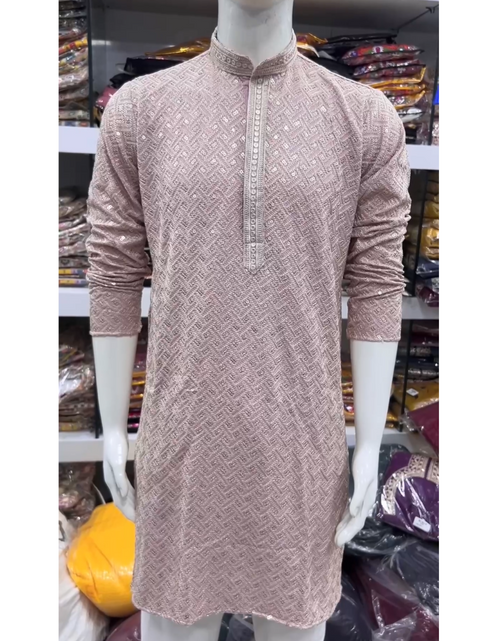 Load image into Gallery viewer, Festive Traditional Indian Premium Men Kurta Pajama Set mahezon
