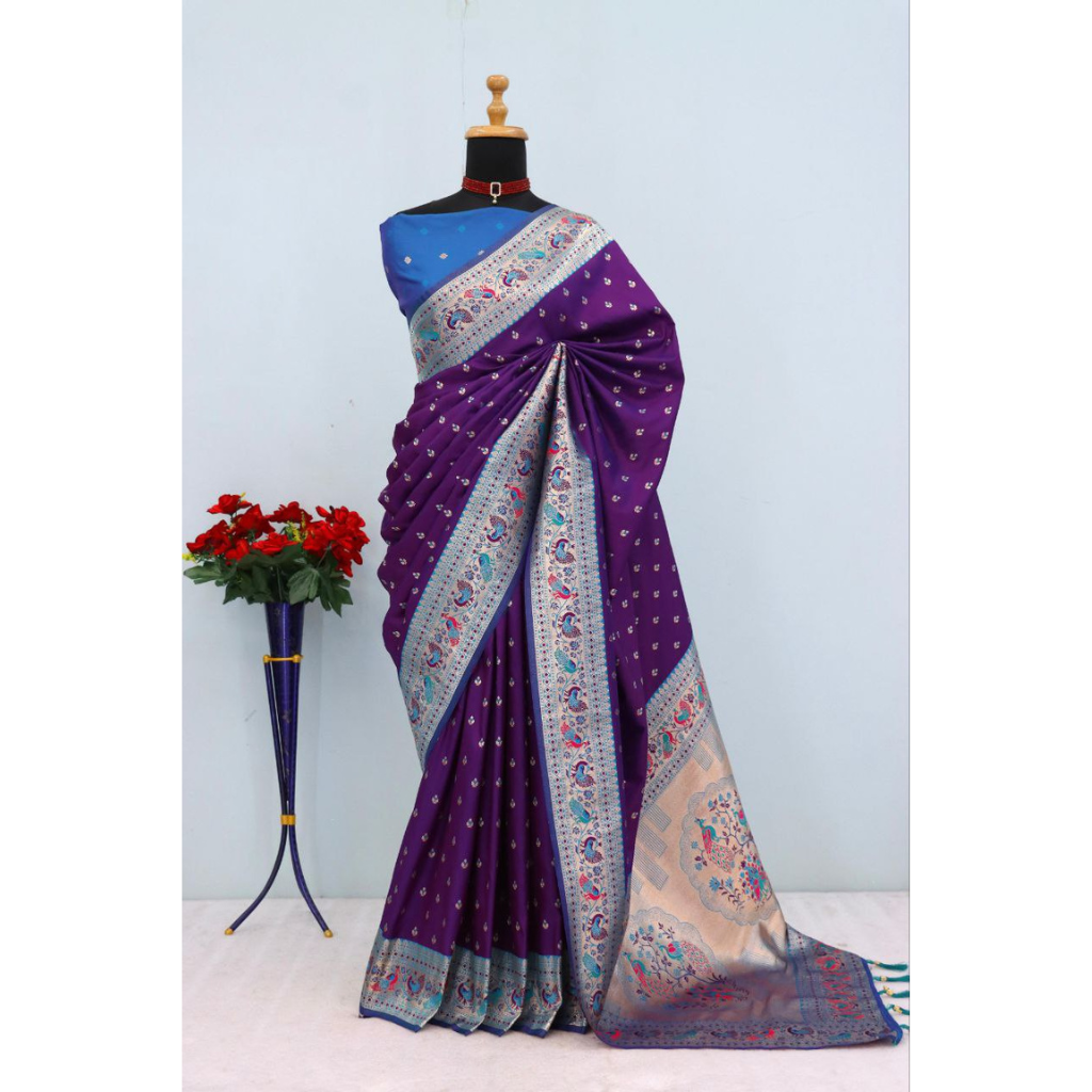 Festive Women’s Paithani Saree mahezon
