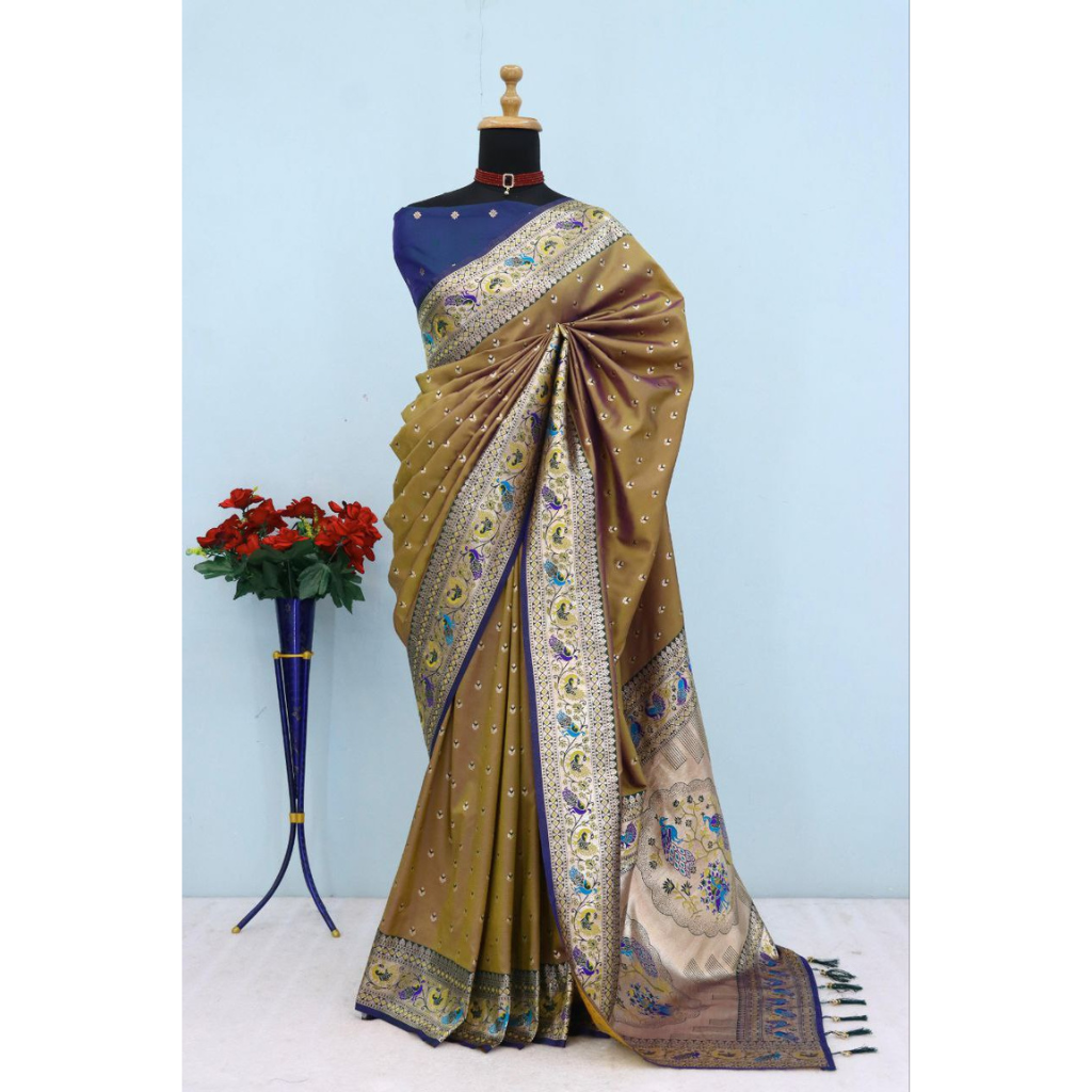 Festive Women’s Paithani Saree mahezon