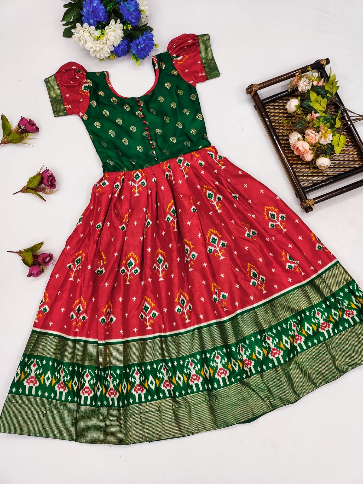 MAVIXA Girls Maxi Dress, Gown Dress (4-5 Years, Maroon) : Amazon.in:  Clothing & Accessories