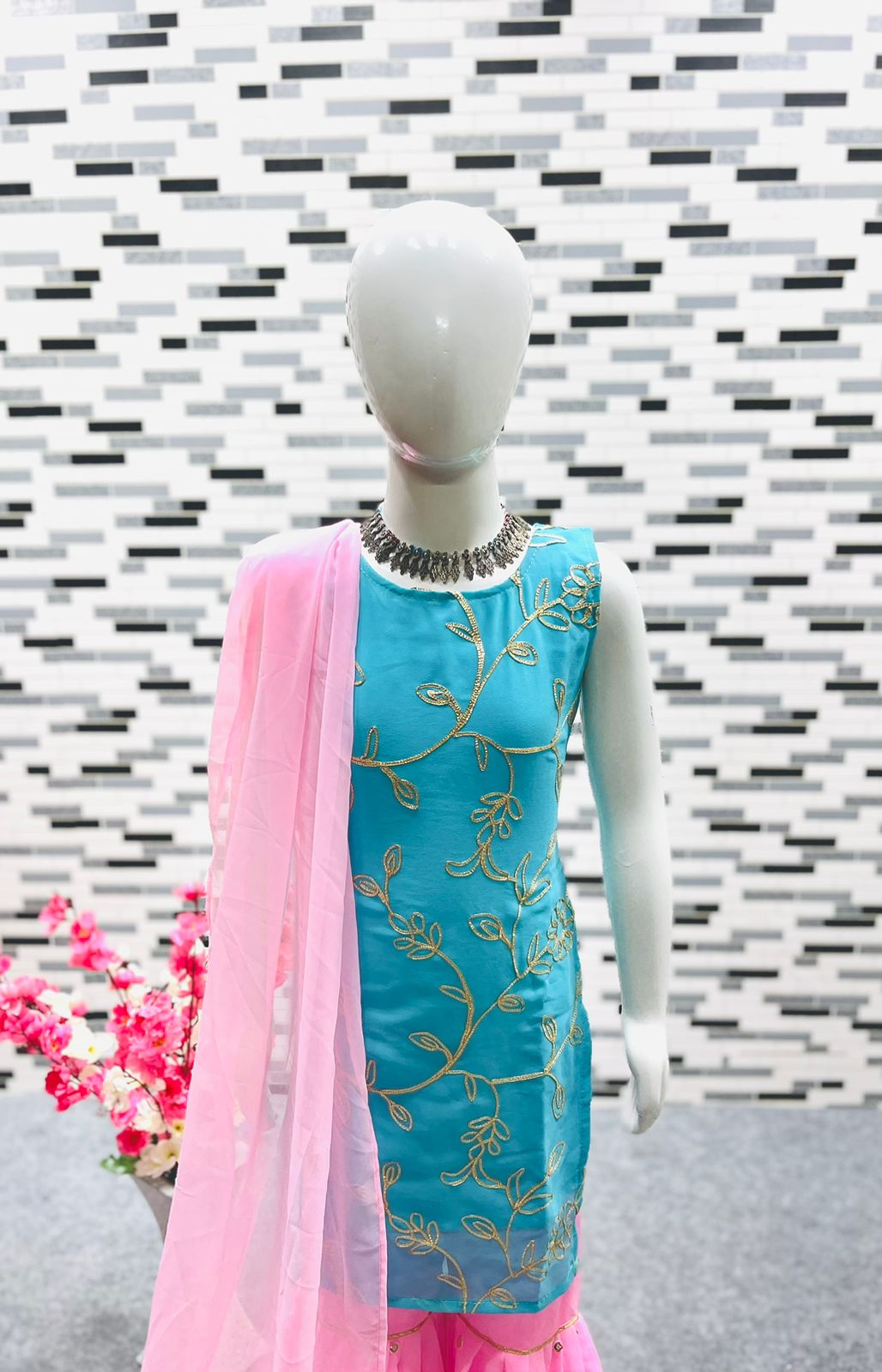 Multicolor Ladies Kurti Sharara Suit at Best Price in Jaipur | Ethnic Hub