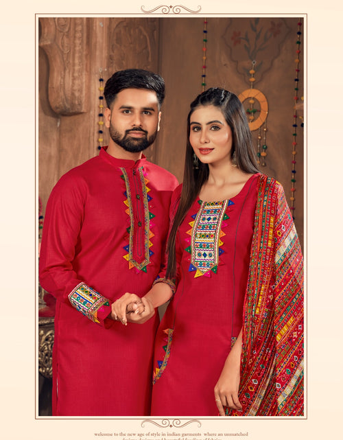 Load image into Gallery viewer, Navratri Couple Same Matching Dress mahezon
