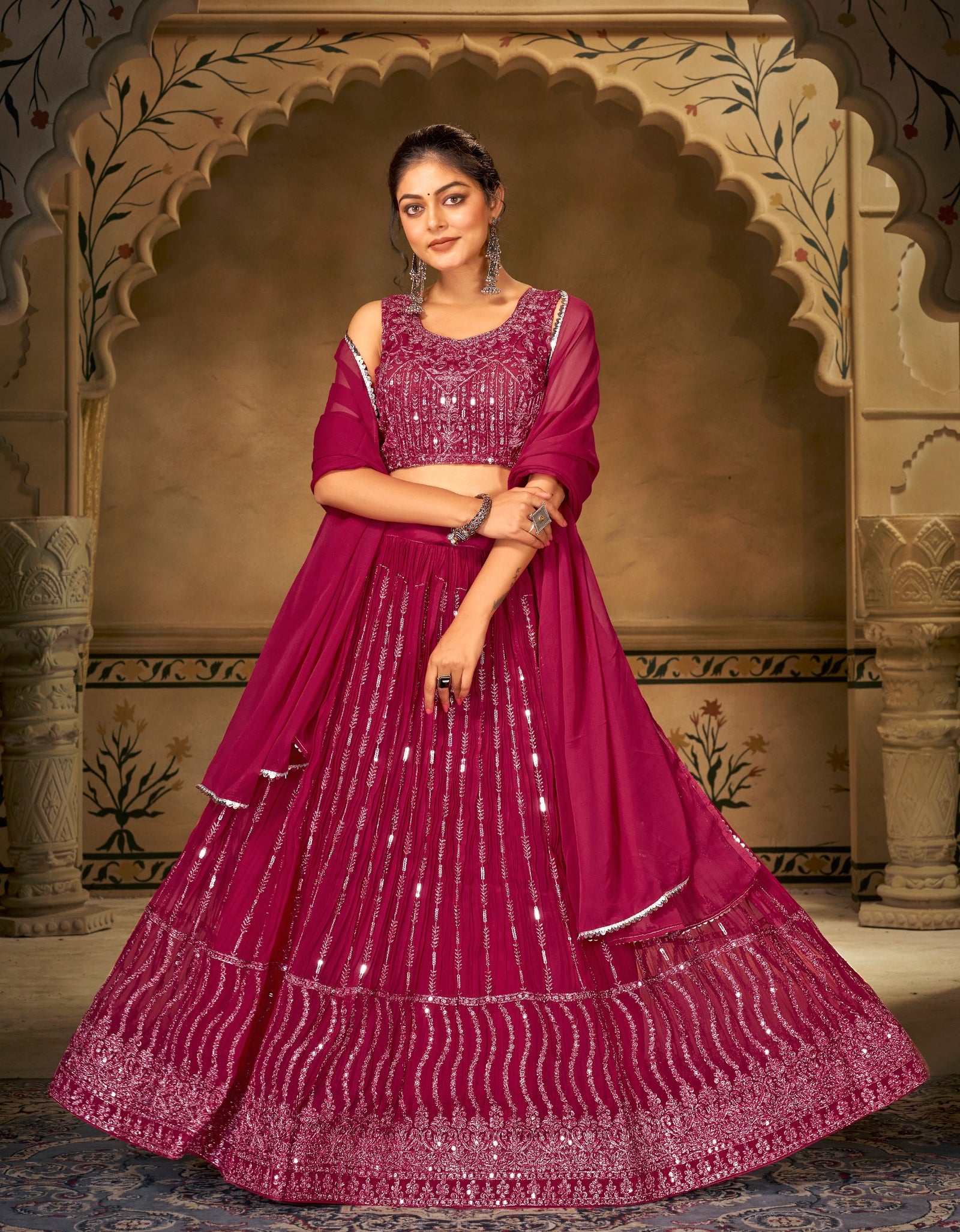 B-ZQ-R02 - Custom Size / Shawl | Red lehenga, Red bridal dress, Velvet  dress designs