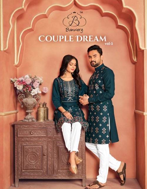 Load image into Gallery viewer, Traditional Diwali Couple Dress Set mahezon

