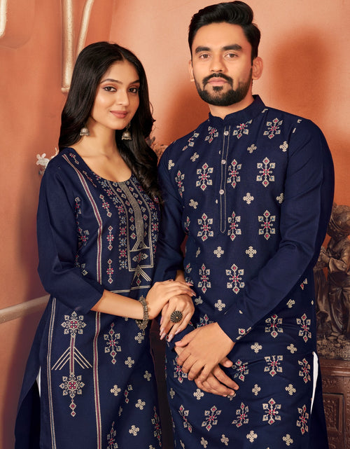 Silk Couple Matching Dress For Diwali at Rs 1550/piece in Surat