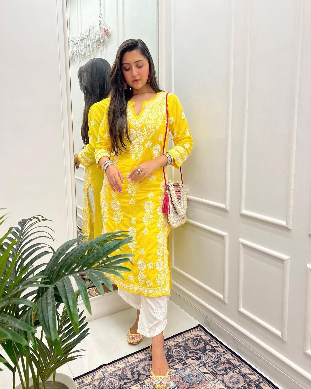 Beautiful Designer Rayon Kurti Salwar Kameez Set Bollywood Party Wear Suit  Dress | eBay