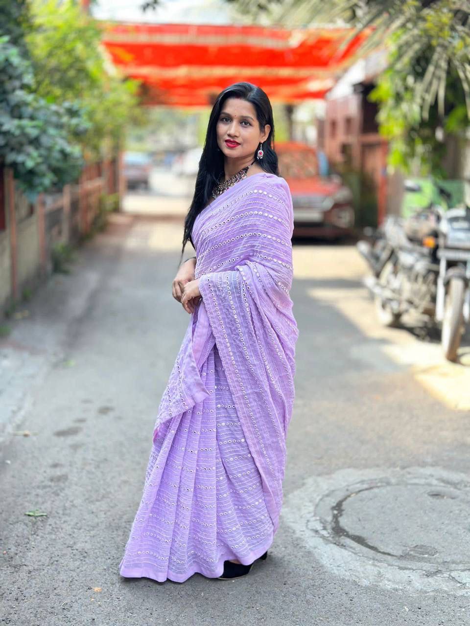 Bollywood Party wear Sequin Sarees mahezon