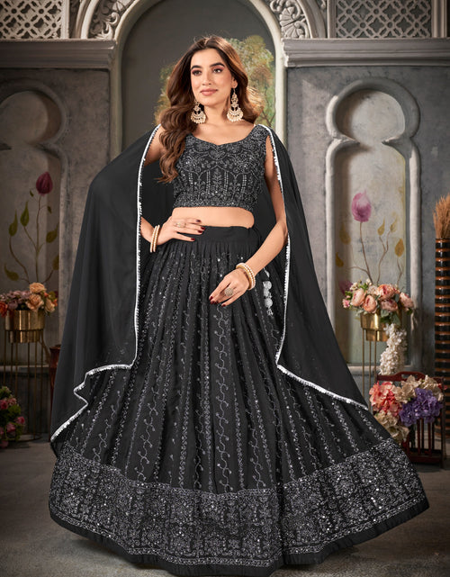 Load image into Gallery viewer, Women&#39;s Party wear Embroidery Lehenga Choli Dupatta mahezon
