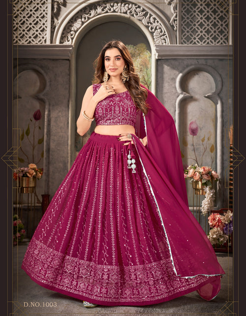 Load image into Gallery viewer, Women&#39;s Party wear Embroidery Lehenga Choli Dupatta mahezon
