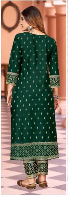 Load image into Gallery viewer, Party wear 3 Piece Women&#39;s Suit Mehendi mahezon
