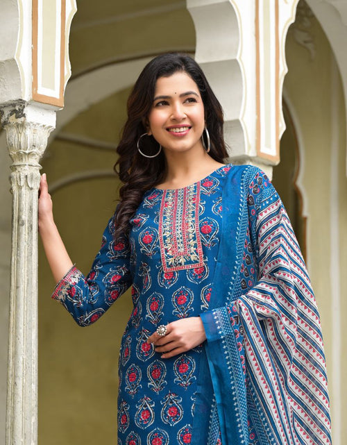 Load image into Gallery viewer, Party wear Rayon 3 Piece Women&#39;s Kurta Suit mahezon

