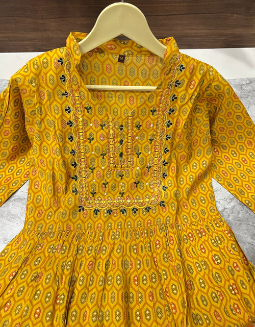 Load image into Gallery viewer, Party wear 3 Piece Yellow Women Kurta Pant with Dupatta Suit mahezon
