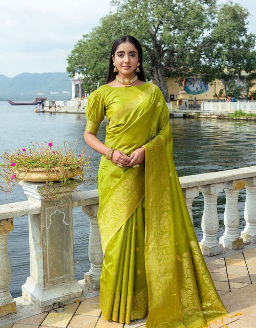 Load image into Gallery viewer, Premium Soft Silk Wedding Women&#39;s Saree mahezon
