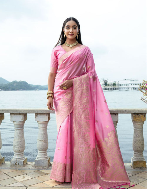 Load image into Gallery viewer, Premium Soft Silk Wedding Women&#39;s Saree mahezon
