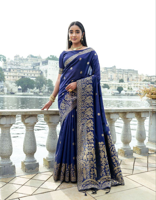 Load image into Gallery viewer, Premium Soft Silk Wedding Women&#39;s Saree mahezon
