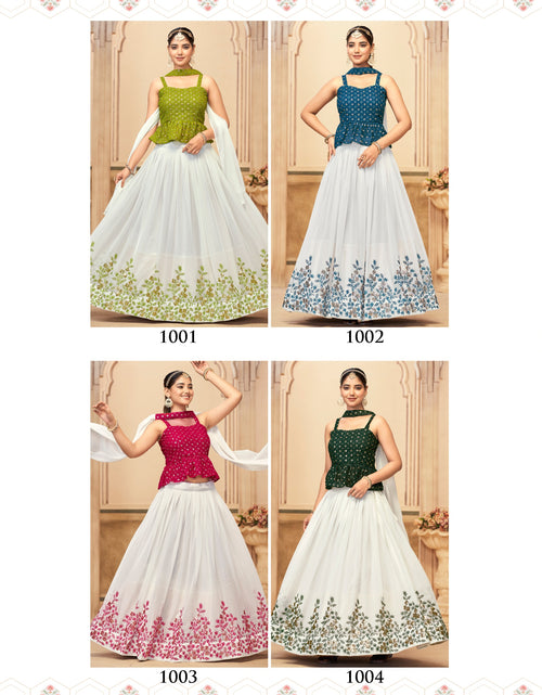 Load image into Gallery viewer, Women&#39;s Ethnic Wedding Wear Lehenga Choli Dupatta Set mahezon
