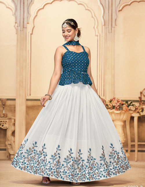 Load image into Gallery viewer, Women&#39;s Ethnic Wedding Wear Lehenga Choli Dupatta Set mahezon
