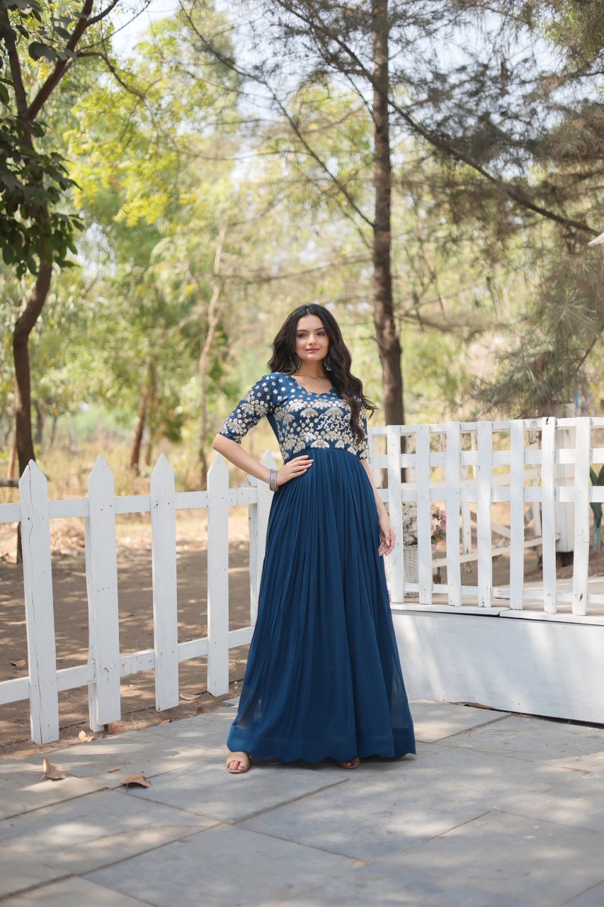 Women's Party Wear Designer Gown mahezon