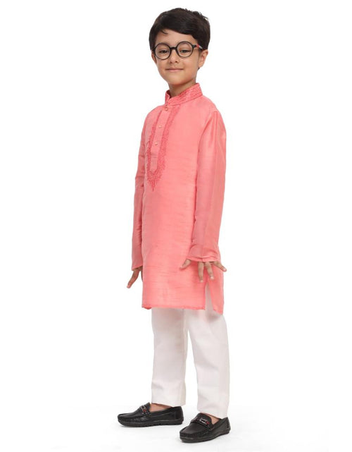 Load image into Gallery viewer, Kids Boys Ethnic Traditional Kurta Pajama Set For Festival and Wedding mahezon
