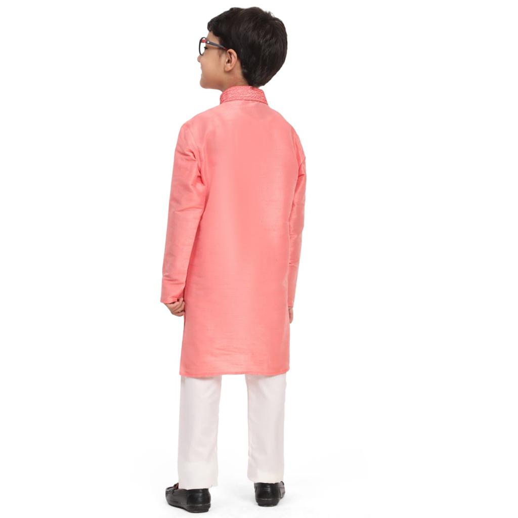 Kids Boys Ethnic Traditional Kurta Pajama Set For Festival and Wedding mahezon