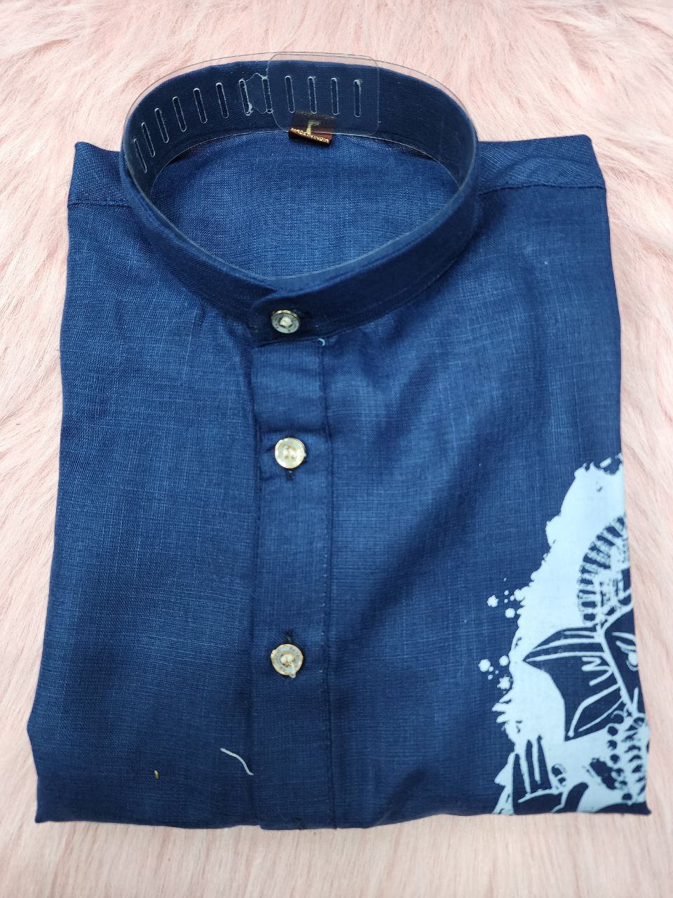 Men's Cotton Traditional Kurta Pyjama for Festival and Ganapati mahezon