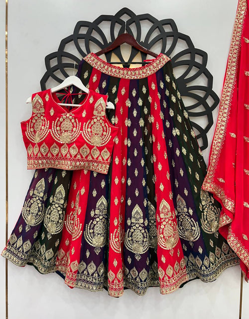 Load image into Gallery viewer, Wedding Wear Women&#39;s Lehenga Choli Dupatta Set mahezon
