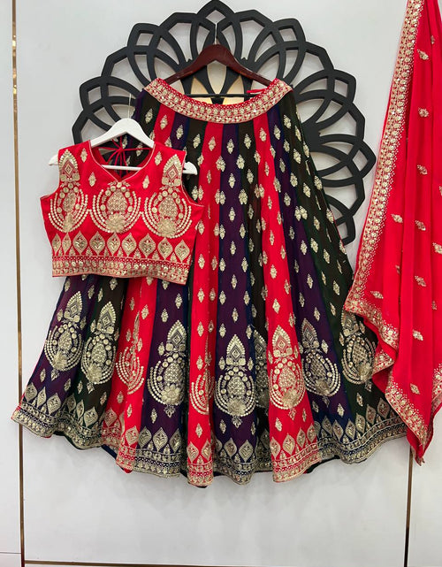 Load image into Gallery viewer, Wedding Wear Women&#39;s Lehenga Choli Dupatta Set mahezon
